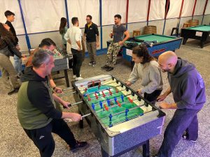 Sala giochi calciobalilla