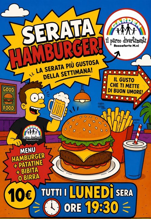 serata hamburger
